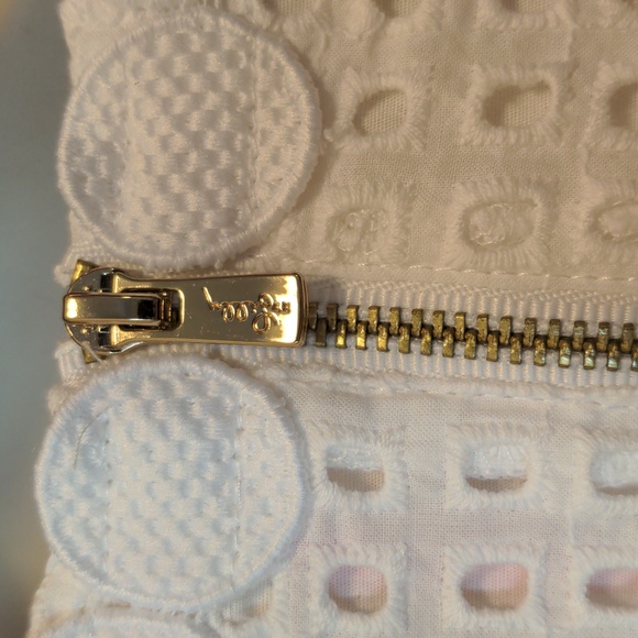 Lilly Pulitzer Women's Size 0 Lined Exposed Zipper Short Sleeve Dress - Picture 8 of 15